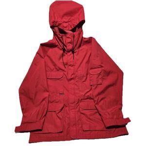 Vintage Eddie Bauer Red Hooded Mountain Parka Men’s XL